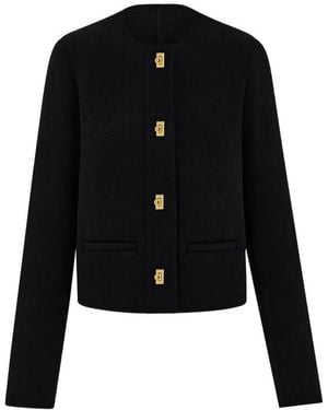 Ferragamo Jackets - Black