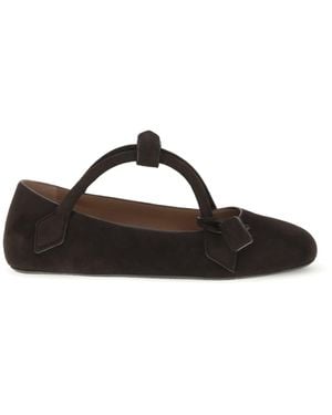 Alaïa Alaã¯A Ballet Flats - Black