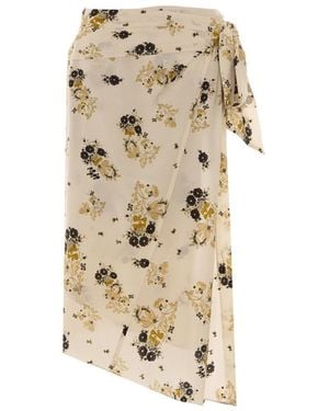 Isabel Marant Faniry Skirt - Natural