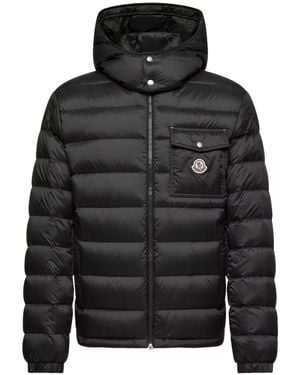 Moncler Verith Hooded Short Down Jacket - Black