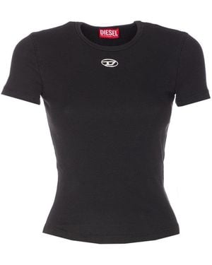 DIESEL T-Ele-Long T-Shirt - Black