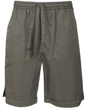 Dolce & Gabbana Dolce & Gabbana Cotton Canvas Shorts - Gray