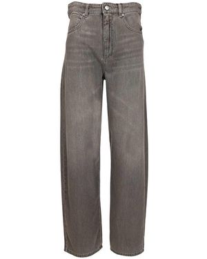 Max Mara "Allegra" Jeans - Gray