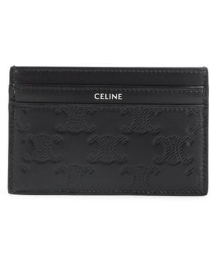 Celine Medium Card Holder - Black