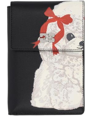 Ganni Puddle Wallet - Black