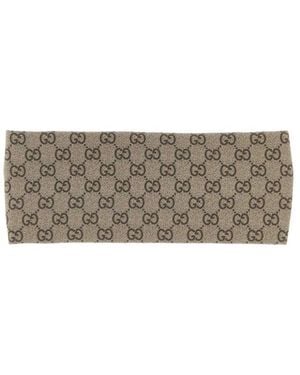 Gucci Neutrals Hair Accessories - Gray