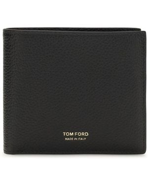Tom Ford Printed Bifold Wallet - Black