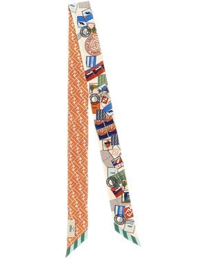Fendi Double-Sided 'Wrappy' Bandeau - White