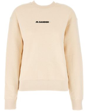 Jil Sander Clothing Sweatshirts - Natural