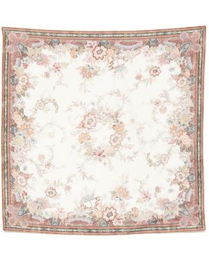 Zimmermann Printed Silk Foulard - Natural