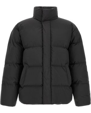 Saint Laurent High Neck Down Jacket - Black