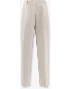 TOTEME Viscose Pants - White