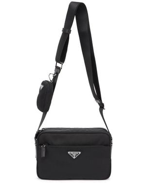 Prada Re-Nylon Shoulder Bag - Black
