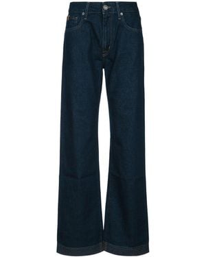 Jacob Cohen Pant 5Pkt Relaxedwaist&Leg Hailey -Rinse - Blue