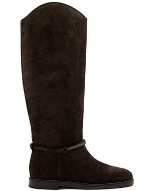 Brunello Cucinelli Leather Boots - Black