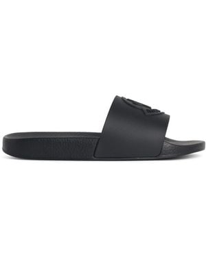 Moncler 'Basile' Rubber Slides - White