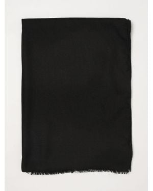 Max Mara Wool And Silk Stole - Black