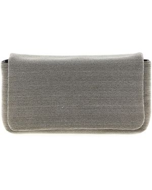 Brunello Cucinelli 'Monile' Crossbody Bag - Gray
