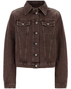 Our Legacy Brown Denim Jacket