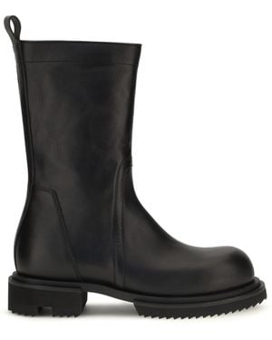 Rick Owens Boots Creeper Gabe - Black