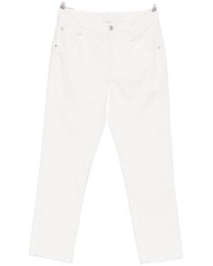 Brunello Cucinelli Cotton Pants - White