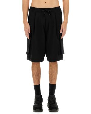DSquared² Balloon" Cargo Bermuda Shorts - Black
