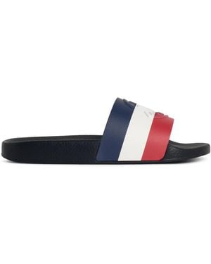Moncler 'Basile' Rubber Slides - White
