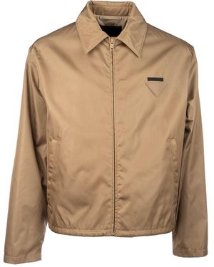 Prada Clothing Jackets - Natural