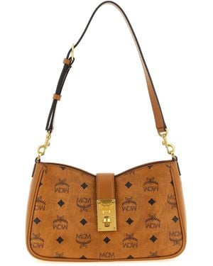 MCM 'Tracy' Shoulder Bag - Brown