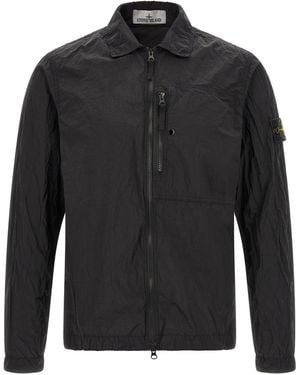 Stone Island '120004' Overshirt - Black