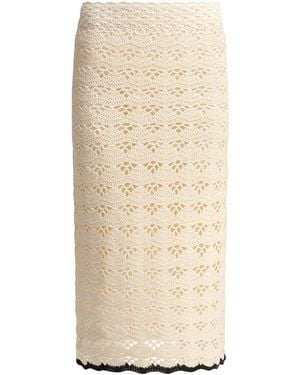 Zimmermann Rhiannon Crochet Skirt - Natural