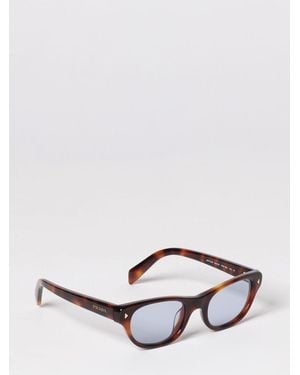 Prada Tortoiseshell Acetate Sunglasses With Polarized Lenses - Multicolor