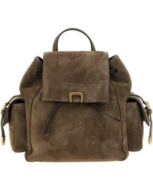Brunello Cucinelli 'Sartorial' Backpack - Brown