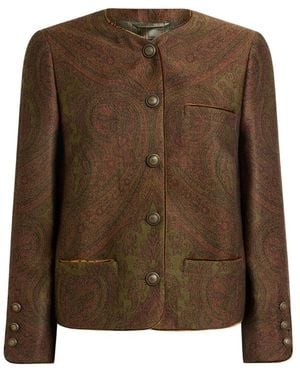 Etro Jackets - Brown