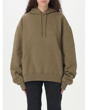 Saint Laurent Sweatshirt Kaki - Natural