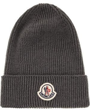 Moncler Woolen Hat - Gray