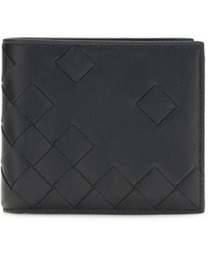 Bottega Veneta Bi-Fold Wallet - Black