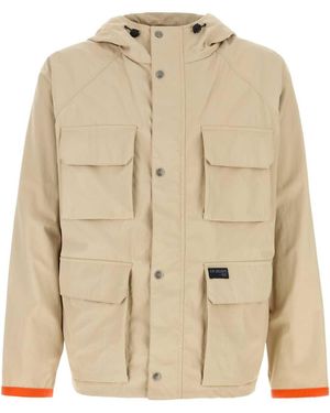 Fay Nylon Windbreaker - Natural