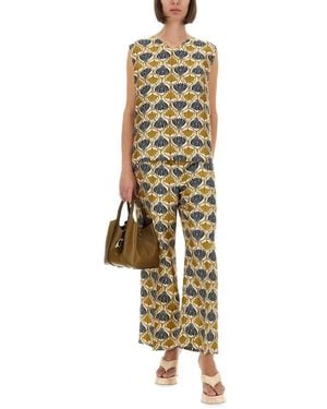 Max Mara Top "Time" - Yellow