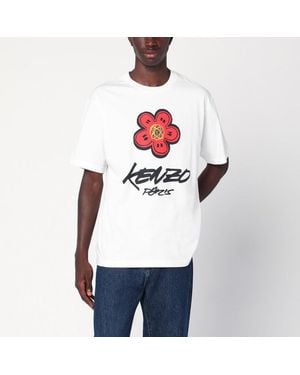 KENZO T-Shirt X Futura 2000 - White