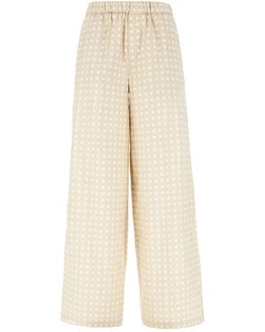 KENZO Clothing Pants - Natural