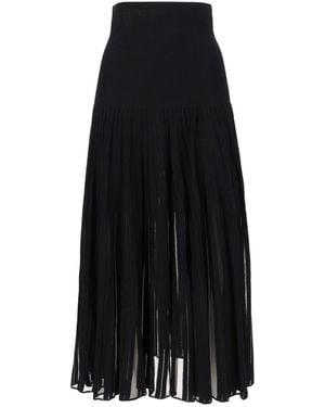 Alaïa Clothing Skirts - Black