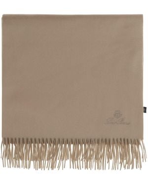 Loro Piana Opera Cashmere Scarf - Natural