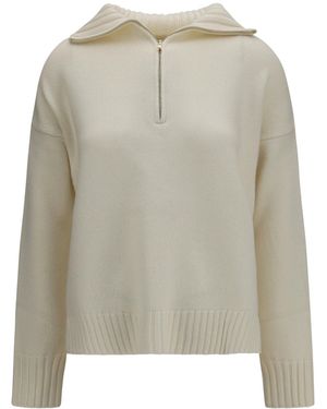Max Mara Crasso Oversized Cashmere Sweater - White