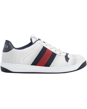 Gucci Screener Sneakers - White