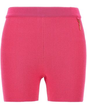 Jacquemus Le Short Pralu' Cyclist Shorts - Pink