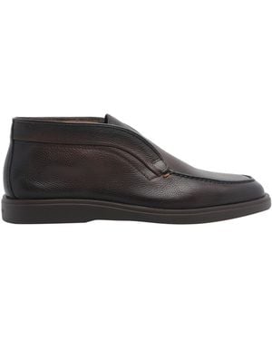 Santoni Digits Desert Boots - Brown