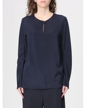 Max Mara Pure Pure Silk Blouse Max Mara - Blue