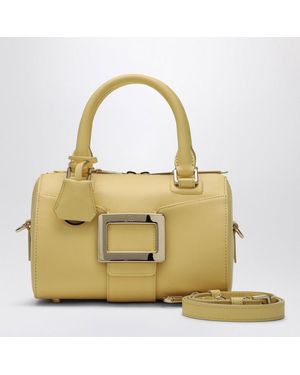 Roger Vivier Belle Vivier Bowling Bag in Brown | Lyst
