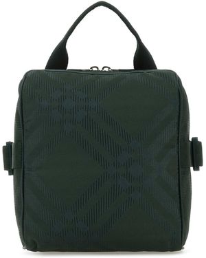 Burberry Bottle Fabric Crossbody Bag - Green